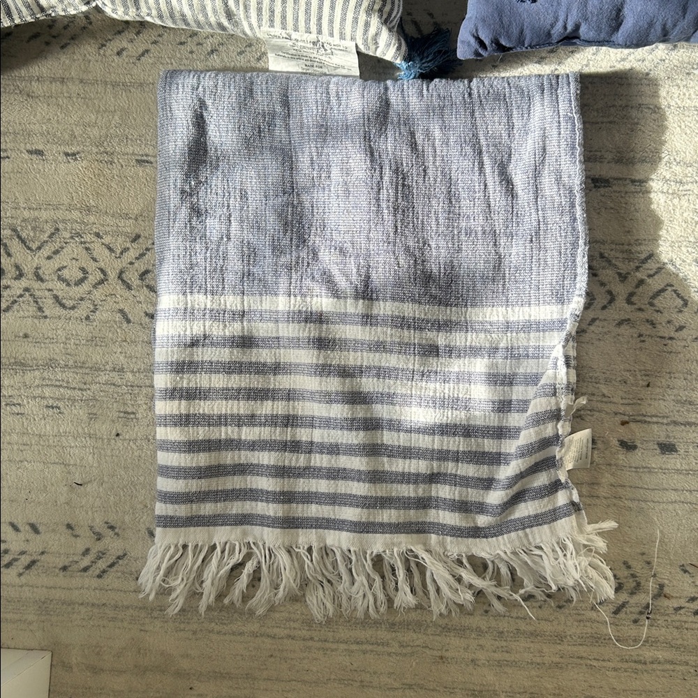 Target Blue and White Accent Pillows - Picture 4 of 6
